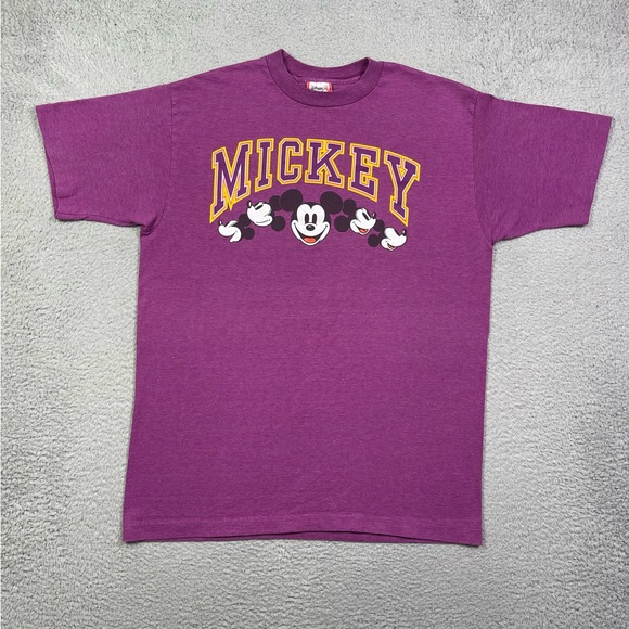 Vintage 90s Disney Mickey Mouse T-shirt - Picture 2 of 5